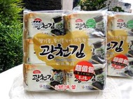 ✿3號味蕾✿韓國 上友百濟海苔12入/駔 少鹽、芝麻油脆烤 ⚠️效期較短，保存期限30天左右就會出貨