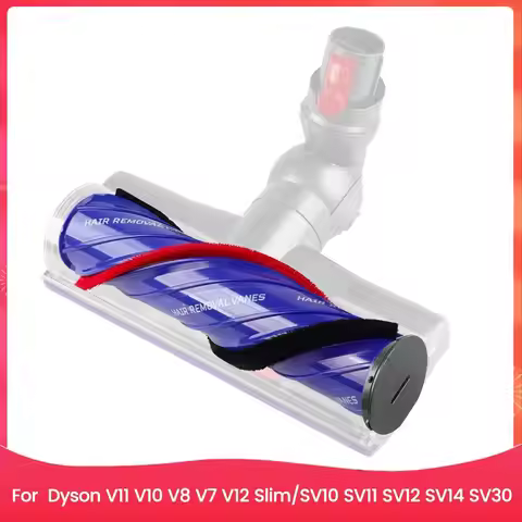 FOR A39F Anti-Tangling Brushbar with End Cap for V11 V10 V8 V7 V12 Slim, SV10 SV11 SV12 SV14 SV30, P
