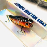 Hinomiya premium hard lure series hl 35 proper, top water lure, ultra light game