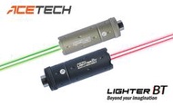 【快易購-生存精品】ACETECH LIGHTER BT 藍芽發光器 滅音管造型 支援藍牙APP測速器(黑色/沙色)