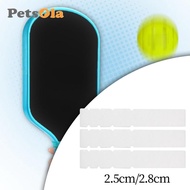 [PETSOLA] 3 Pieces Pickleball Paddle Edge Tape Edge Protection Tape Racquet Edge Protector Self Stic