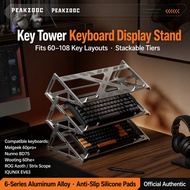 PEAKZOOC Key Tower Aluminum Keyboard Stand Stackable 60-75 / 60-108 CNC Display Rack