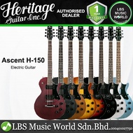 Heritage Ascent H-150 Okoume Carved Basswood Top Body Electric Guitar HH Pickups with Laurel Fretboa