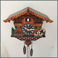 Cuckoo Wall Clock Creative German Black Forest Goo Clock Creative Clock With Pendulum And Timekeeping Function wondeksg