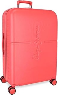 Highlight Medium Suitcase, Red, 48 x 70 x 28 cm, ABS, TSA Closure, 79 L, 3.22 kg, 4 Double Wheels by