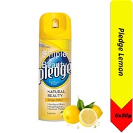 Pledge Natural Beauty Furniture Polish Lemon, 350g