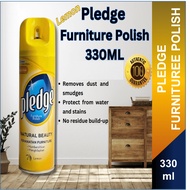 【Value Pack of 6 / 12】 Pledge Natural Beauty Furniture Polish Spray (Lemon) 330g bottle