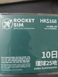 全新 環球 歐洲 美國 亞洲 通用 漫遊上網卡 5G 十日