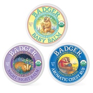 Badger Organic Baby Balm, Chest Rub Balm