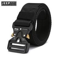 Jeep Spirit 1941 Estd Mens Genuine Leather Belt Automatic Buckle Business Casual Belt Fashion Alloy 