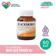 Blackmores Bio D3 1000iu 60 Capsules - Vitamin D 1000iu Supplement
