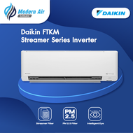 เครื่องปรับอากาศไดกิ้น รุ่น DAIKIN FTKM ( Streamer series inverter )
