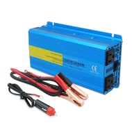 QAZNHODDS 2000W Pure Sine Wave Inverter DC 12V/24V to AC 220V 110V 60Hz Solar Power Converter Car In