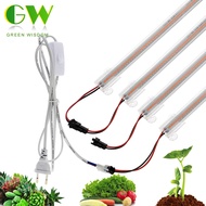 AC220V 1-6pcs LED Led Grow Light Strips Phyto lamp Full Spectrum Waterproof Light Phyto Lamp For Flower Seedling Hydroponics System Indoor Plants Veg Plant