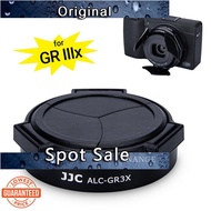 MZB JJC 2-in-1 Auto Lens Cap Lens Hood for Ricoh GR3x Camera, Automatic Open and Close Lens Cap Lens