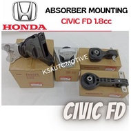 HONDA CIVIC FD 1.8cc /CIVIC FB 1.8cc/2.0cc SNA 2006-2011 ENGINE MOUNTING SET 4PCS