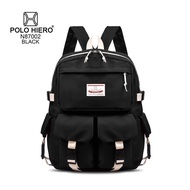 (CPH) Tas Ransel Wanita Polo Hiero N87002 Fashion Tas Perempuan Import Tas Sekolah Fashion Tas Pungg