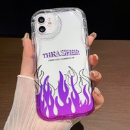 Case HP for iPhone 7 Plus 7 8 8 Plus SE 2020 2022 iPhone7 iPhone8 ip 7p 8p 7+ 8+ SE2 SE3 7Plus 8Plus ip7 ip8+Casing Softcase Cute Casing Phone Cesing Cassing Soft Burning Flame for Cashing Sofcase Aesthetic Chasing