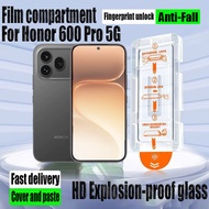 1- 2 Pcs Simple Paste HD Tempered Glass Screen Protector For Honor 600 Pro 400 5G Protection Flim