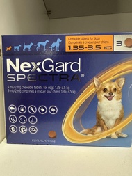 NexGard Spectra Chewable Tablets for Dogs 1.35-3.5 KG