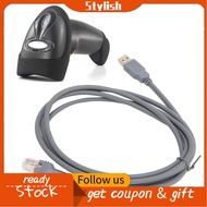 stylish365 ASHATA Barcode Scanner USB Cable  Scan Compatible for Symbol LS2208 LS2208AP LS1203 LS420
