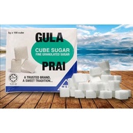Prai Cube Sugar (Gula Kiub) 5gx100s