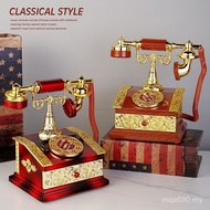 Home Telephone European Creative Ornaments Decoration Old-fashioned Music Box Entrance TV Cabinet Re