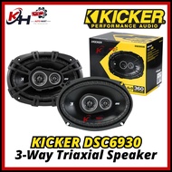 6x9 KICKER DS SERIES 6 x 9 inch 3-Way Triaxial Speaker 360W -43DSC69304 Car Audio TOYOTA VELLFIRE AL
