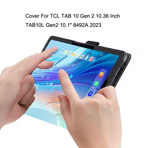 Cover For TCL TAB 10 Gen 2 10.36 Inch TAB10L Gen2 10.1" 8492A 2023 Tablet Leather Case