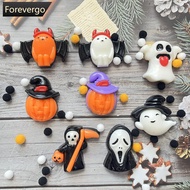 FOREVERGO Halloween Squishy Toy Set Stress Relief Cat Paw Pumpkin Ghost Soft Squeeze Anxiety Relief 