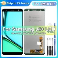 หน้าจอ samsung galaxy J4 plus,J6 plus,J4+,J6+ จอ LCD พร้อมทัชสกรีน ซัมซุง กาแลคซี่ J415,J615 อะไหล่มือถือ LCD Screen Display Touch samsung J4plus,J6plus