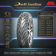 100%ORI} SWALLOW DELI TYRE TAYAR URBAN SC109 SCOOTER TUBELESS 140/70 130/70 150/70 120/70 110/80