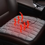 12V Car Seat Heated Cover 3 Gear Adjustable Temperature Universal Car Seat Heater 5V USB Heated Wint