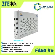 ZTE F460 V6 ONT ONU EPON 1GE+3FE+2POTS+1USB+WIFI INCLUDE ADAPTORZTE F460 V6 ONT ONU EPON 1GE+3FE+2PO
