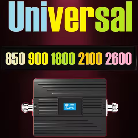 HWATEL Low Cost Band B8 B7 B58 B3 B1 850 900 1800 2100 2600 MHZ Single Band Cellular Amplifier Mobil