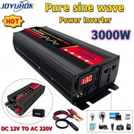 JOYUHON Solar panel Pure sine wave power inverter system DC12V TO AC220V/240V 3000W car power invert