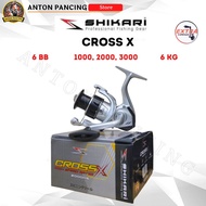 Reel Pancing Spinning Shikari Cross X 1000 2000 3000 Aluminium Spool Extra Handle