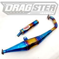 DBS two-tone exhaust Yamaha 125zr - Yamaha 125z