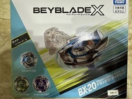 [手快有手慢無] 最平 BX-20 beyblade x 爆旋陀螺 爆旋陀螺X BX-20 三陀螺異色版套裝 蒼龍利刃進化版 4-60R 鮫鯊鋒鰭 3-80F 騎士重盾 5-80T TAKARA TO