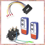 [h3w732xnj.ph] Wireless Remote Control Winch Kit 12V, 250A, Waterproof, Solenoid Relay Contactor+ 2P