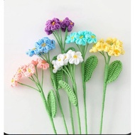 Wool forget-me-nots/Wool flowers