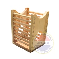 Wooden Cutlery Holder/Stand for Cutlery and Spatula