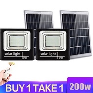 【300W Solar Light Buy1Take1】solar outdoor light waterproof original solar light promo sale lights fo