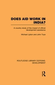 Does Aid Work in India? Michael Lipton