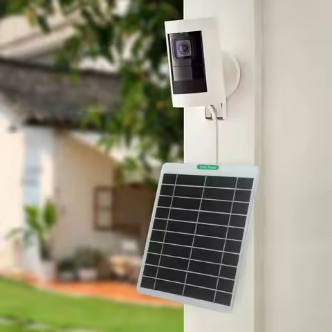 Solar Panel for Ring Video Doorbell Weatherproof Solar Panel for Doorbells Ip65 Waterproof Solar Pan