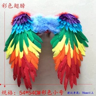 Light-Emitting Feather Wings Cosplay Wings Angel Wings Catwalk Wings Colorful Wings Stage Supplies