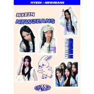 Hyein NEWJEANS HOLOGRAM STICKER I STICKER NEWJEANS HYEIN I NEWJEANS KPOP I KPOP HYEIN NEWJEANS I PHO