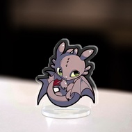 Mini Model How to Train Your Dragon Standee Chibi How to Train Your Dragon Hiccup toothless Dragon c