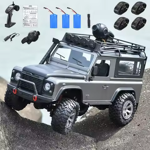 Fy003a-5 1:12 Rc Car 2.4g Full Scale 4wd Climbing Off-road Vehicle Remote Control Toys Model With Le