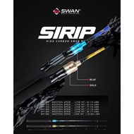 SWAN FIN ROD/KARPIO 150/165/180CM - Solid Carbon FREE Packing Papercore